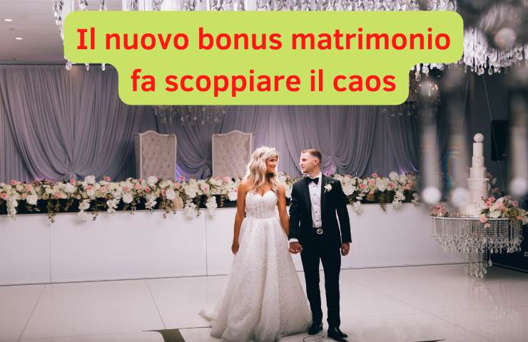 bonus matrimonio