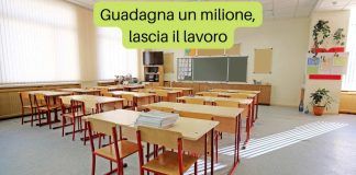 insegnante milione euro