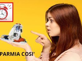 lavatrice risparmio orari