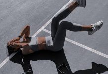 Ragazza atletica