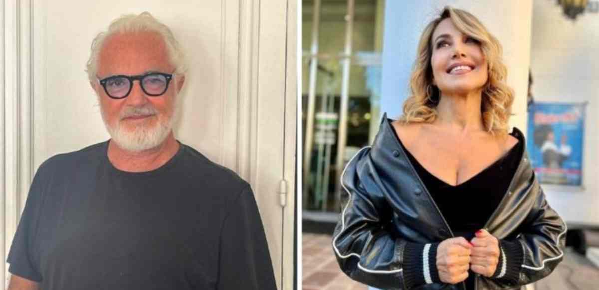 Barbara D'URSO flirt con FLAVIO BRIATORE 