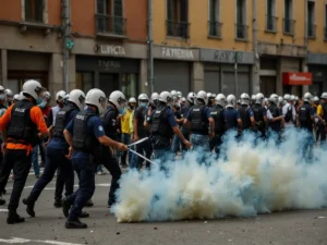 Indagini in corso: 12 persone sotto accusa per gli scontri durante la manifestazione per Fakir a Bologna