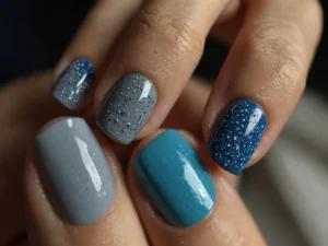 Fate Spazio, Pastelli: Questa Manicure Grigio-Blu Sta Conquistando Tutto